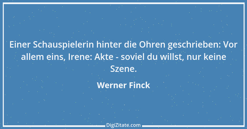 Zitat von Werner Finck 10