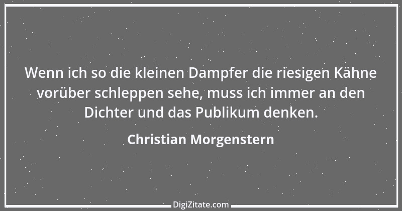 Zitat von Christian Morgenstern 536