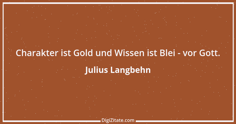 Zitat von Julius Langbehn 124