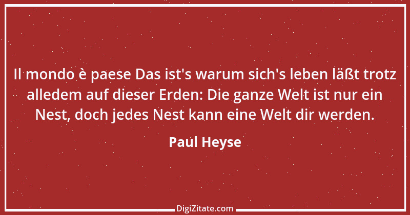 Zitat von Paul Heyse 101