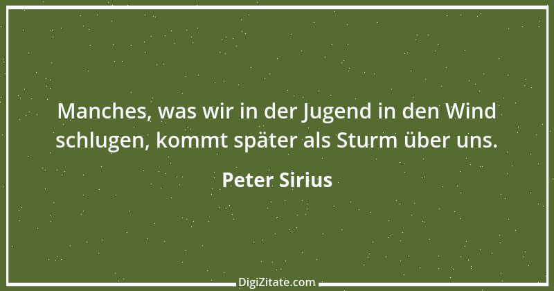 Zitat von Peter Sirius 413