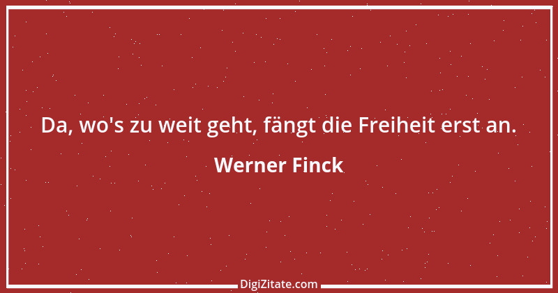 Zitat von Werner Finck 11