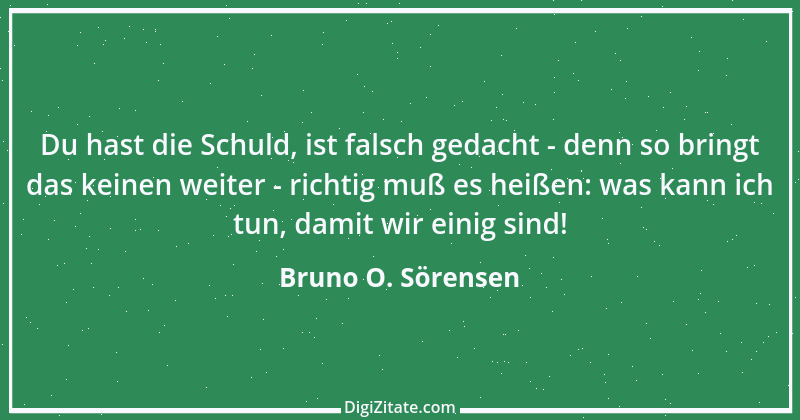 Zitat von Bruno O. Sörensen 31