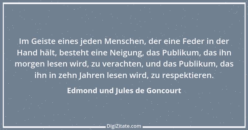 Zitat von Edmond und Jules de Goncourt 105