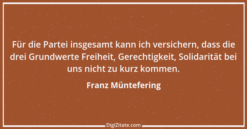 Zitat von Franz Müntefering 38