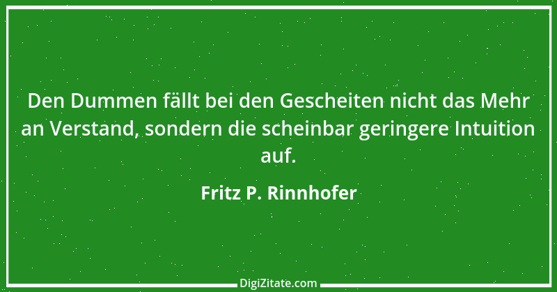 Zitat von Fritz P. Rinnhofer 261