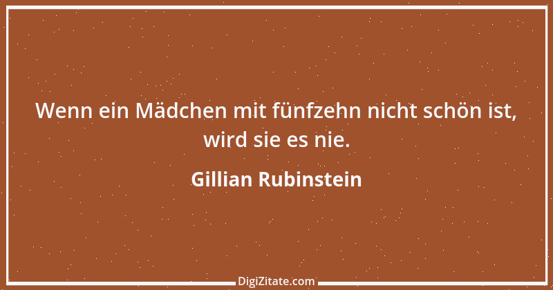 Zitat von Gillian Rubinstein 2