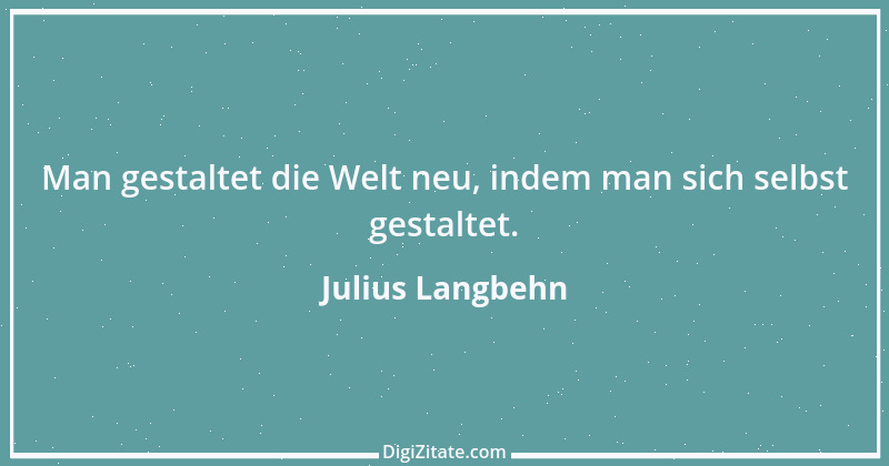 Zitat von Julius Langbehn 125