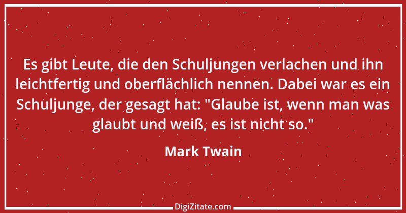 Zitat von Mark Twain 421