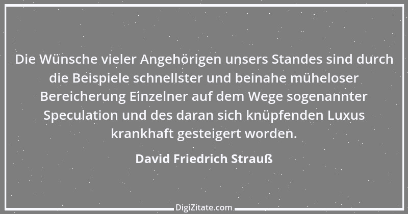 Zitat von David Friedrich Strauß 7