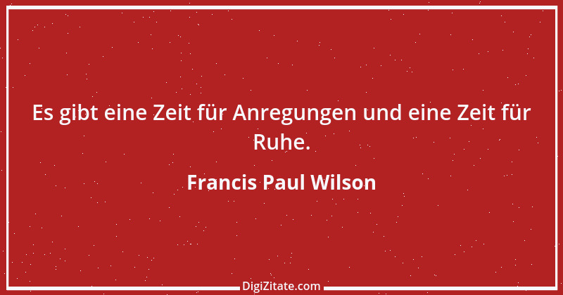 Zitat von Francis Paul Wilson 6