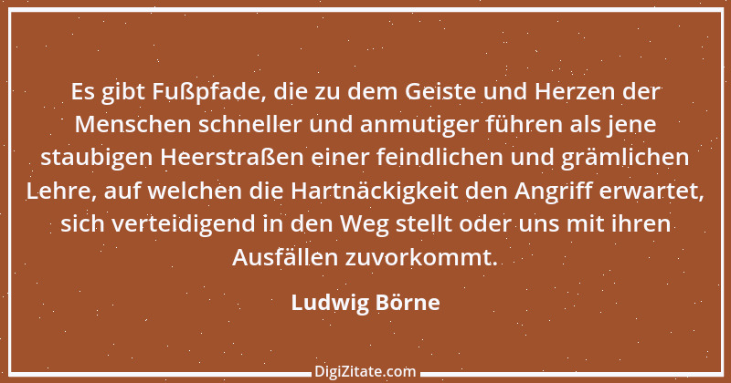 Zitat von Ludwig Börne 137