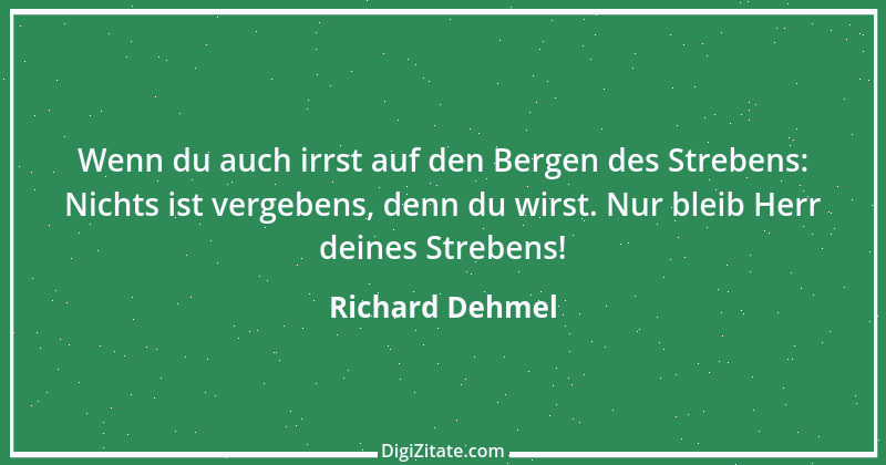 Zitat von Richard Dehmel 49