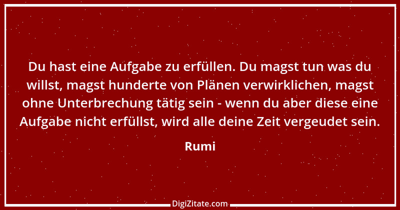 Zitat von Rumi 26