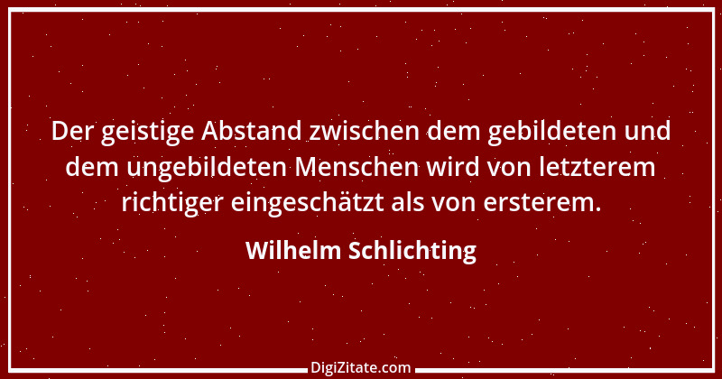 Zitat von Wilhelm Schlichting 97