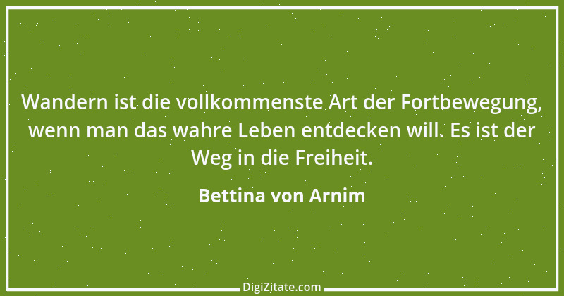 Zitat von Bettina von Arnim 10