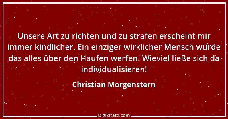 Zitat von Christian Morgenstern 278