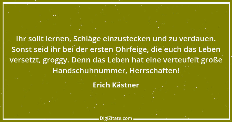 Zitat von Erich Kästner 5