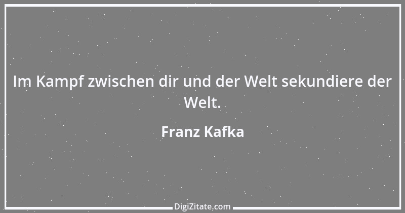 Zitat von Franz Kafka 110