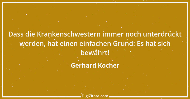 Zitat von Gerhard Kocher 264