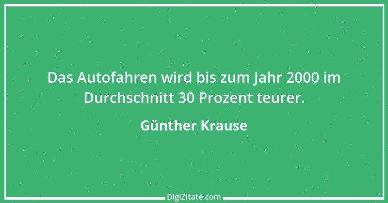 Zitat von Günther Krause 3