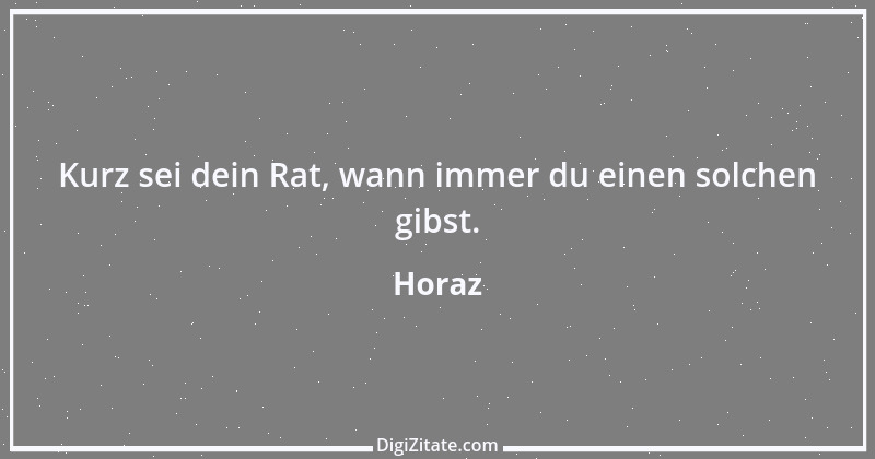 Zitat von Horaz 161