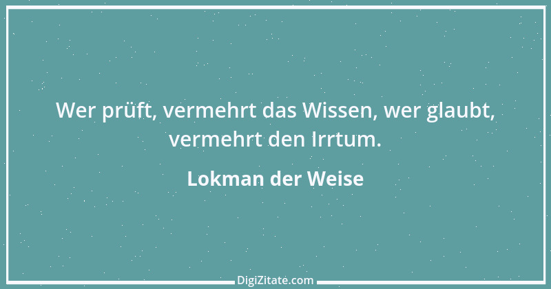 Zitat von Lokman der Weise 2