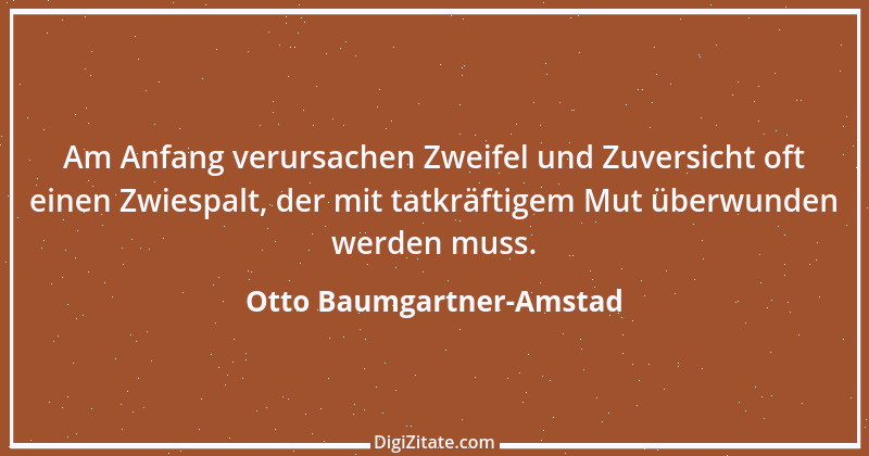 Zitat von Otto Baumgartner-Amstad 40