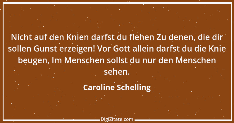 Zitat von Caroline Schelling 12