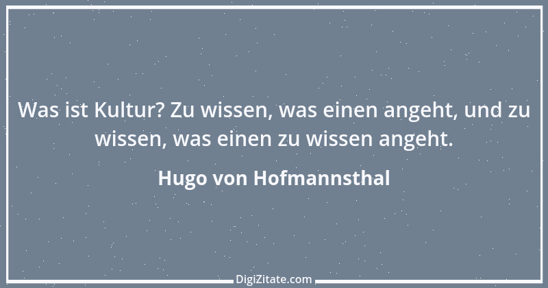 Zitat von Hugo von Hofmannsthal 155