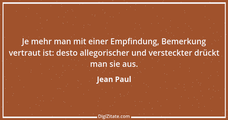 Zitat von Jean Paul 161