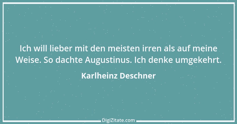 Zitat von Karlheinz Deschner 31