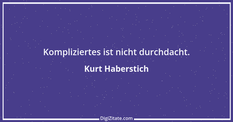 Zitat von Kurt Haberstich 219