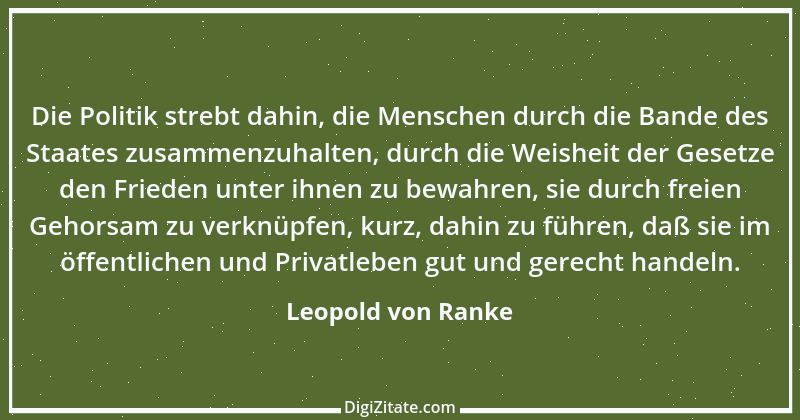 Zitat von Leopold von Ranke 60