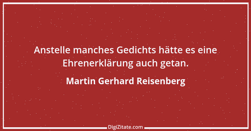 Zitat von Martin Gerhard Reisenberg 331