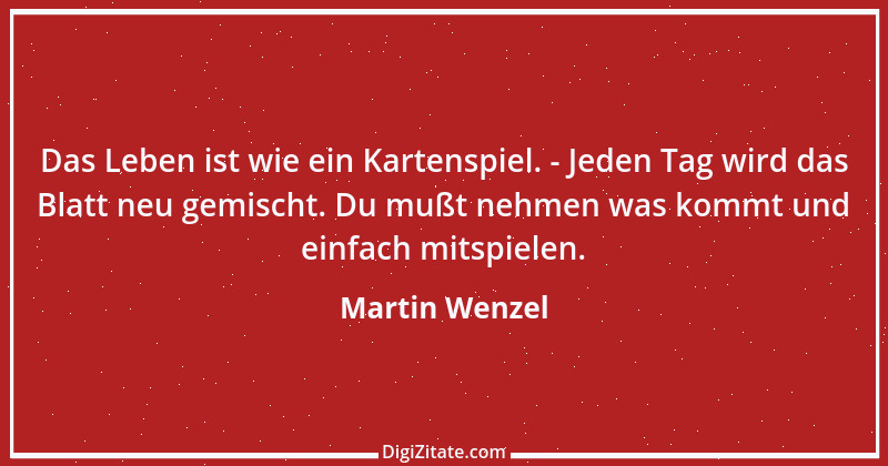 Zitat von Martin Wenzel 2