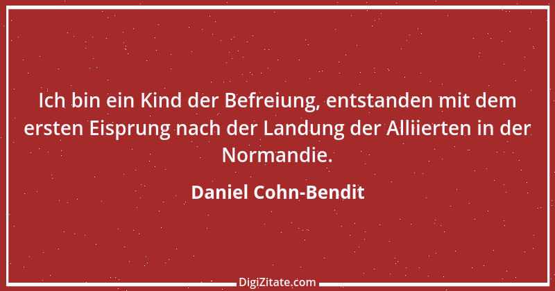 Zitat von Daniel Cohn-Bendit 10