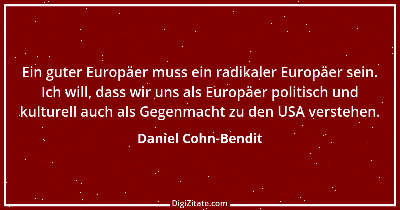 Zitat von Daniel Cohn-Bendit 11