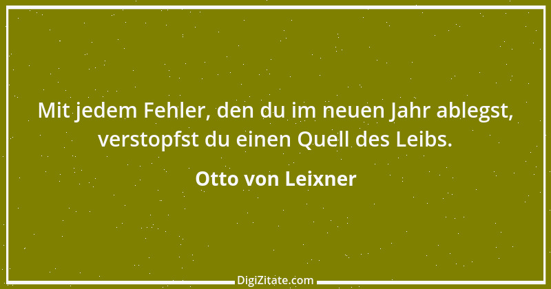 Zitat von Otto von Leixner 317