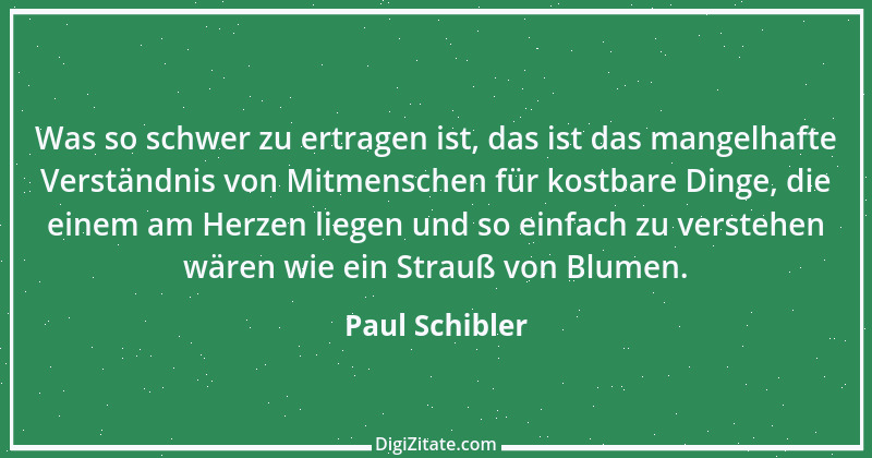 Zitat von Paul Schibler 12