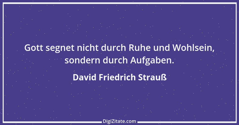 Zitat von David Friedrich Strauß 11