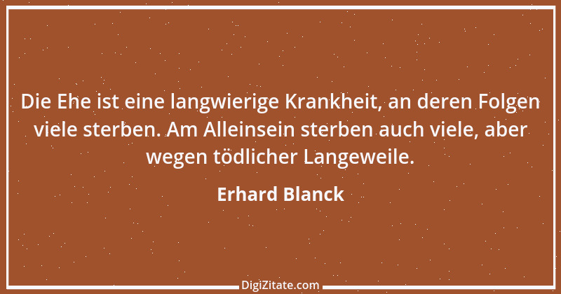 Zitat von Erhard Blanck 1574