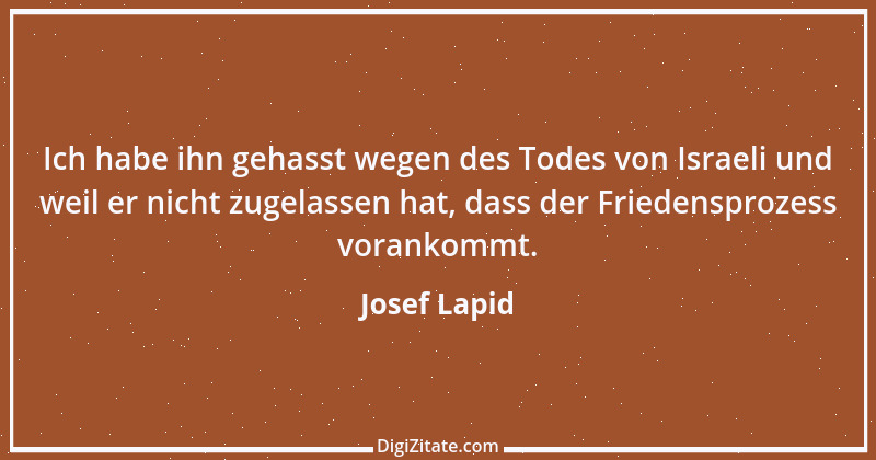 Zitat von Josef Lapid 1