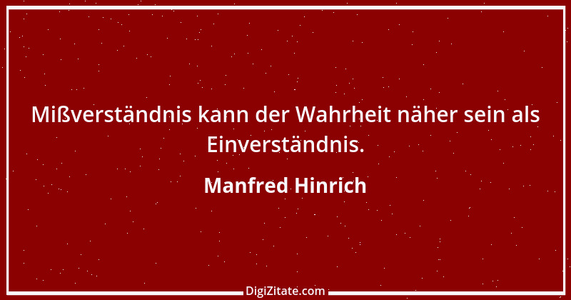 Zitat von Manfred Hinrich 2193