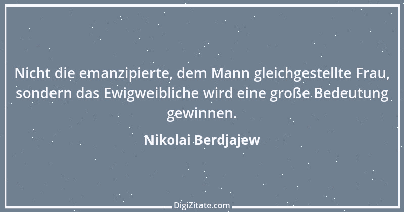 Zitat von Nikolai Berdjajew 1