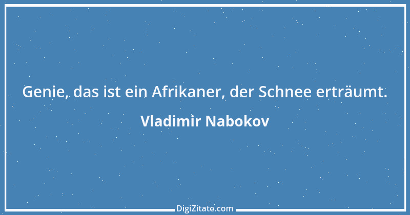 Zitat von Vladimir Nabokov 3