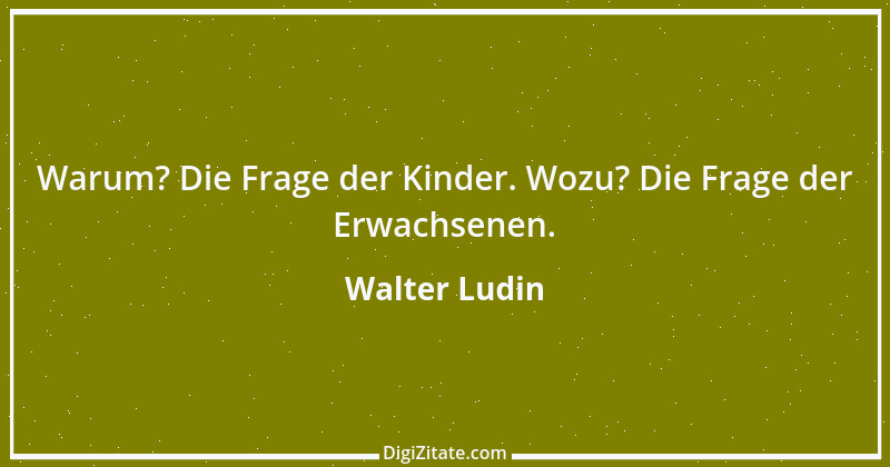 Zitat von Walter Ludin 521