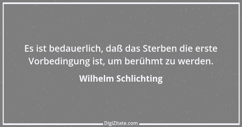 Zitat von Wilhelm Schlichting 101