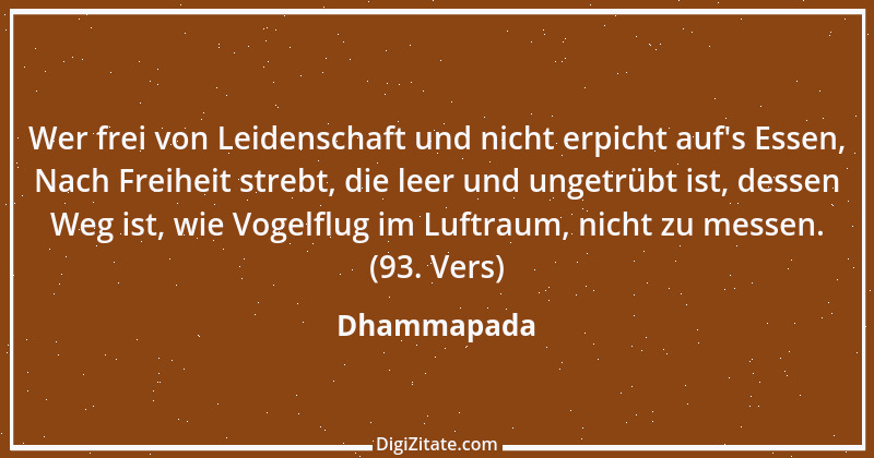 Zitat von Dhammapada 14