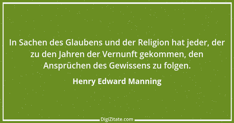 Zitat von Henry Edward Manning 8